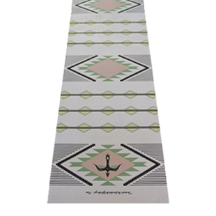 yoga, yoga gear, fitness, gym gear, workout, health, lifestyle, q by equinox, La Vie Boheme Navajo Yoga Mat, yoga mat